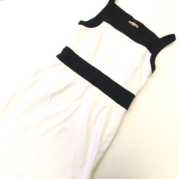 Banana Republic Dresses & Skirts - Banana Republic White Color Block Sheath Dress 14